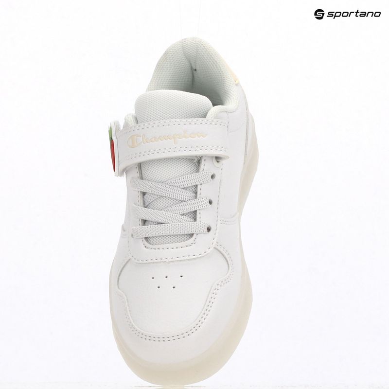 Gyerekcipő Champion GLW G PS Low Cut wht/nati 10