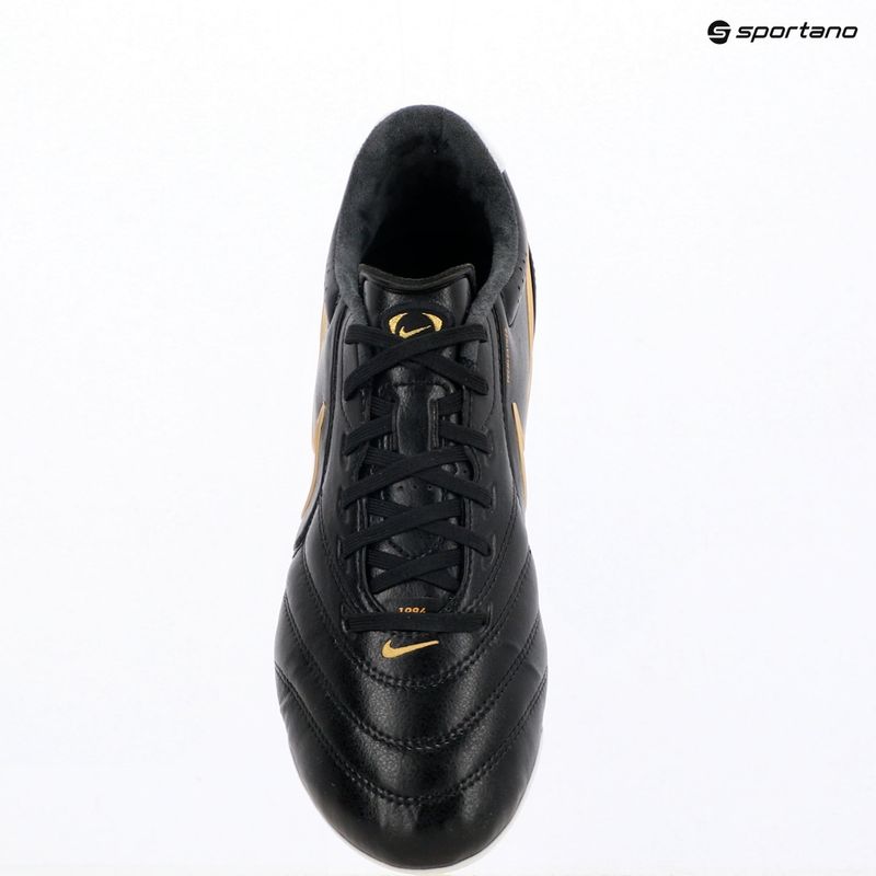 Férfi focicipők Nike Tiempo Ligera Pro FG black/white 12