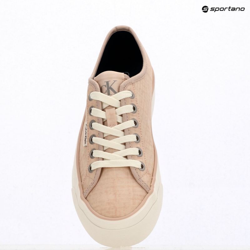 Női cipők Calvin Klein HW0HW02970 Vulc Flatf Laceup Ripst whisper pink/key largo 9