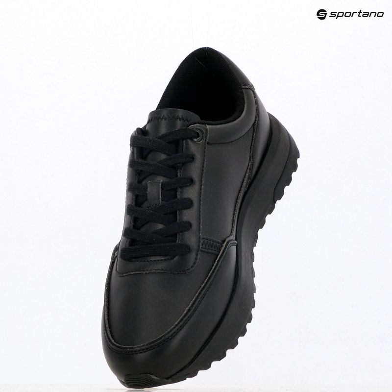 Férfi cipők Calvin Klein HM0HM02146 City Runner Laceup Leather triple black 9