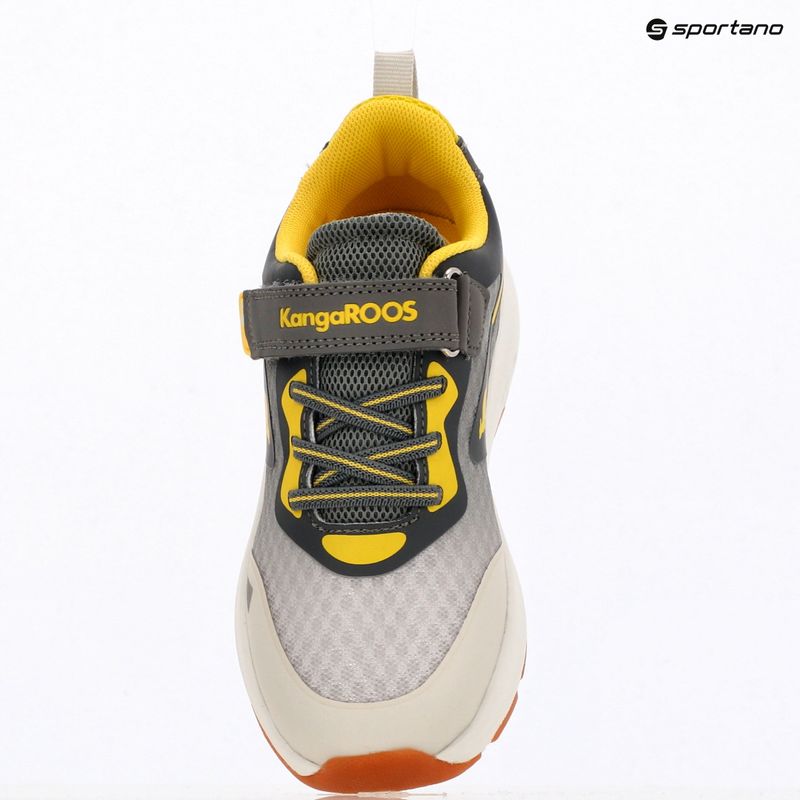 Gyerekcipők KangaROOS KB-Pang EV vapor grey/neon yellow 9