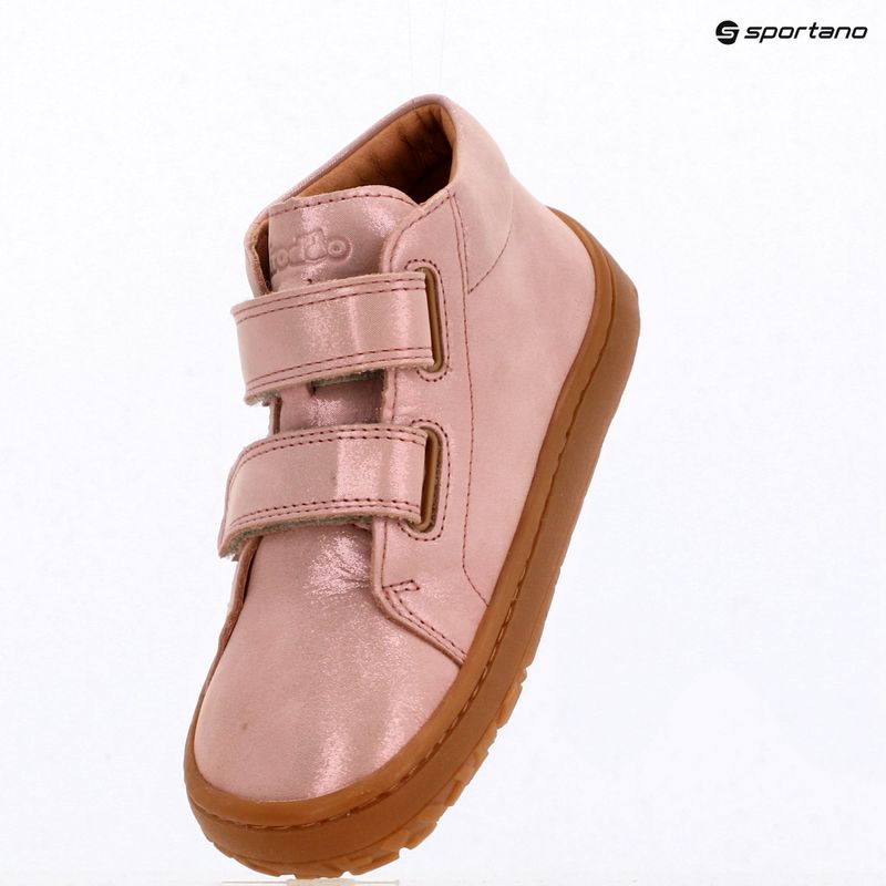 Gyerek barefoot cipő Froddo First Step pink shine 9
