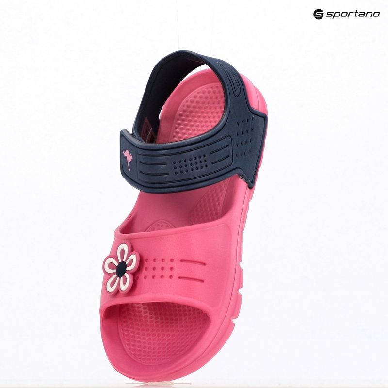 Gyerek szandálok Kangaroos KangaSwim II daisy pink/dk navy 11