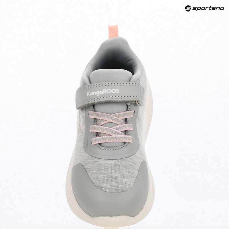Gyerekcipők KangaROOS K-RDI Cushies EV vapor grey/frost pink 9
