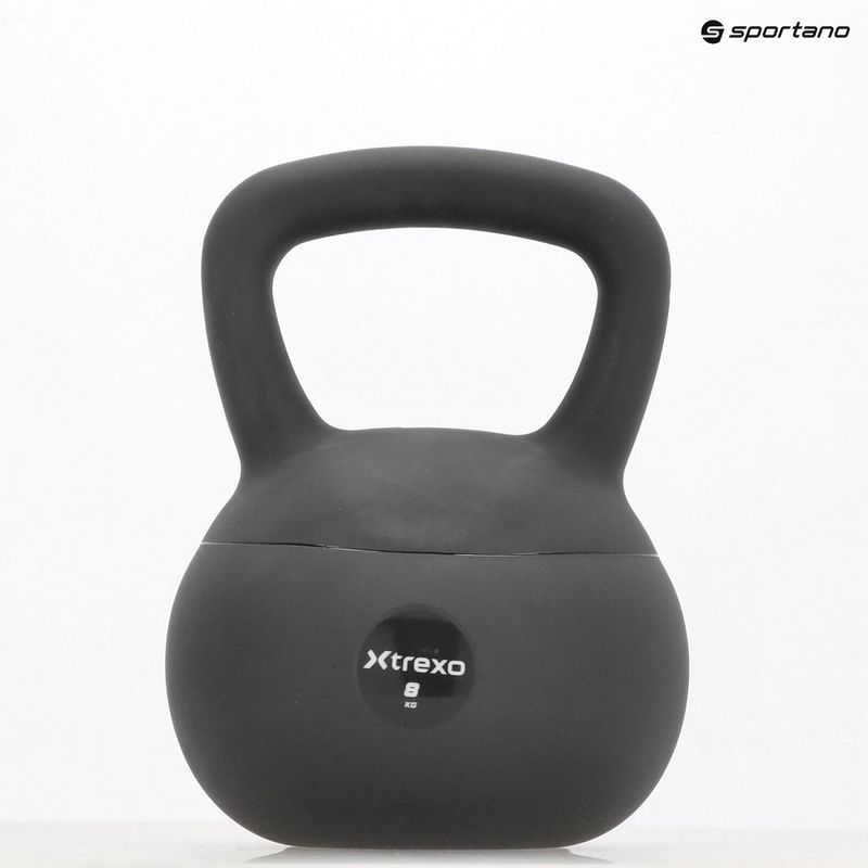 Puha kettlebell XTREXO 8 kg grey 9
