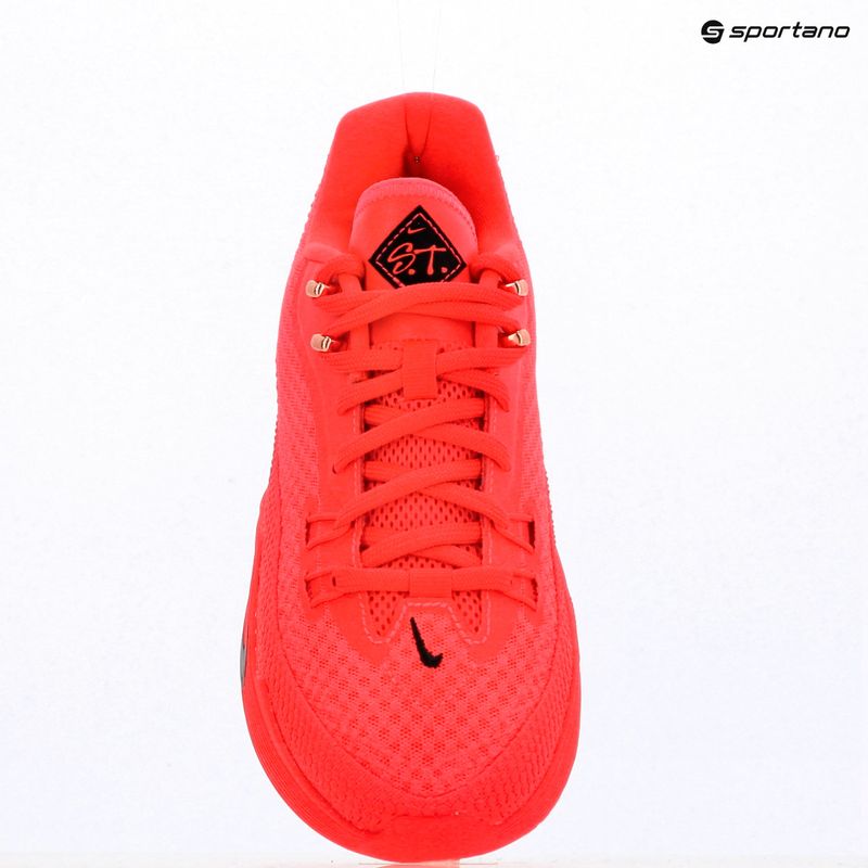 Férfi kosárlabdacipő Nike Street Flare bright crimson/gum light brown/black 11