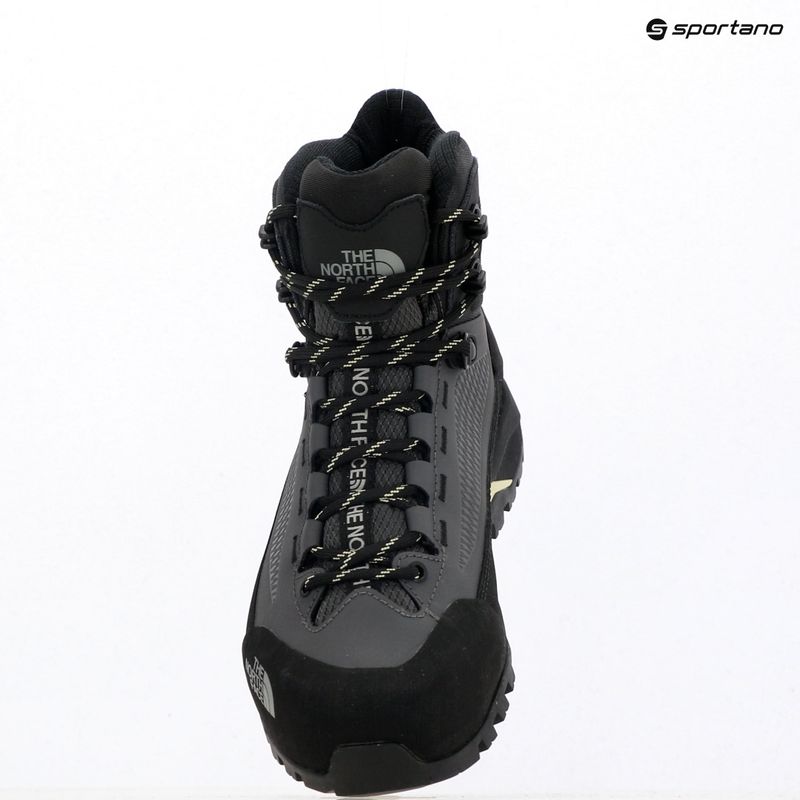 Női megközelítő cipő The North Face Verto Alpine Mid Gore-Tex anthracite grey/lemon mist 9