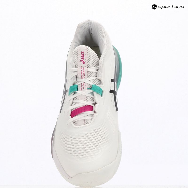 Férfi teniszcipő ASICS Gel-Resolution X Clay White/Aurora Green 16