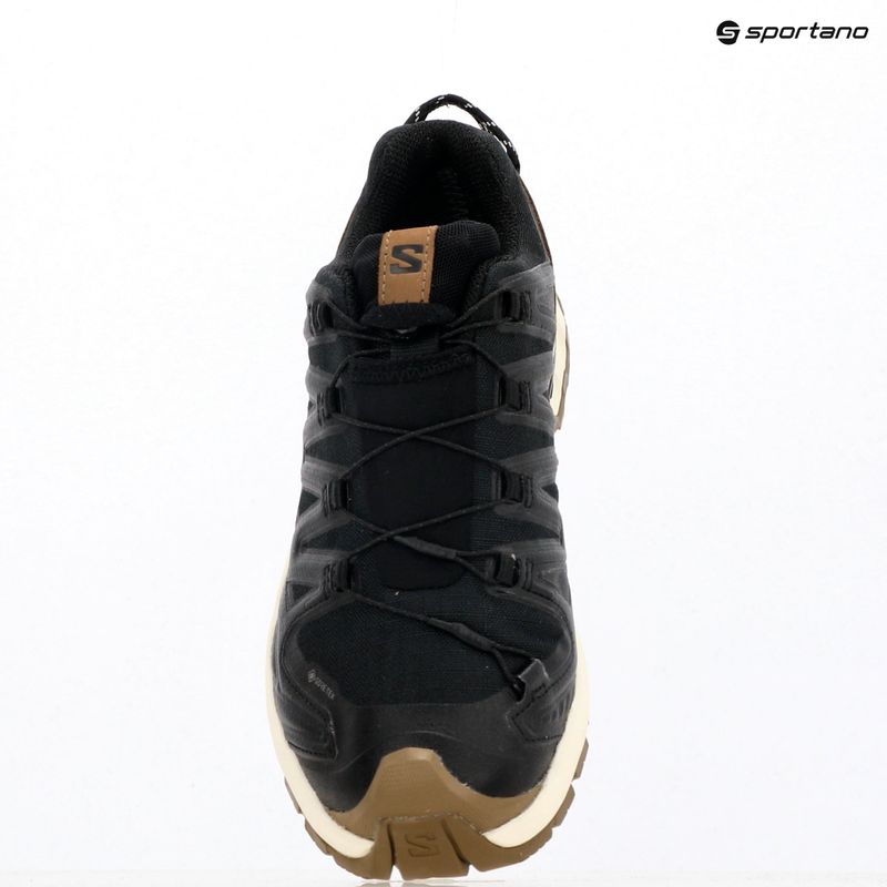 Női futócipő alomon XA PRO 3D V9 GTX Lifelong black/coyote brown/vanilla ice 9