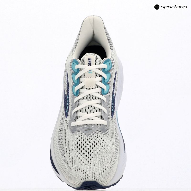 Férfi futócipő Brooks Ghost 17 white/beacon blue/ipanema 17