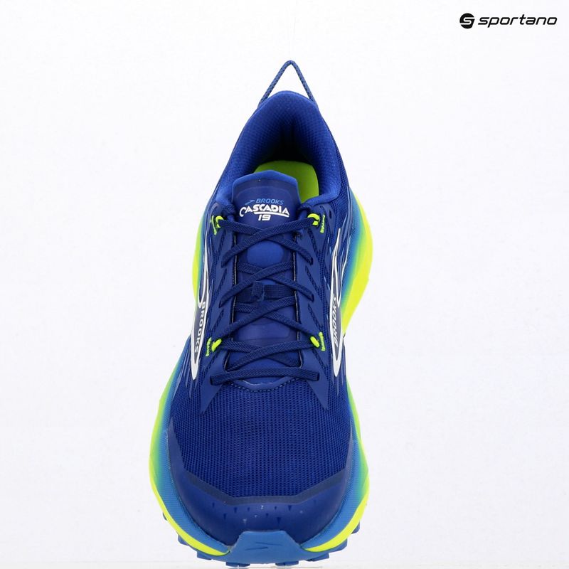 Férfi futócipő Brooks Cascadia 19 surf the web/nightlife/white 10