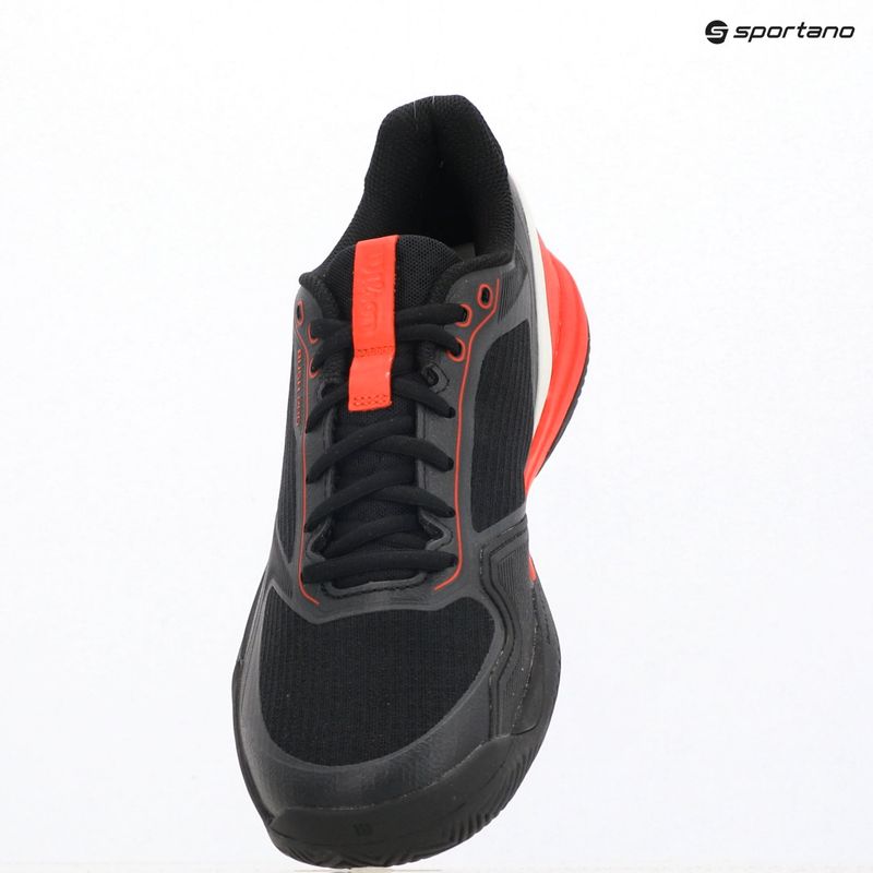 Férfi teniszcipő Wilson Rush Pro 5 black/infrared/white 9