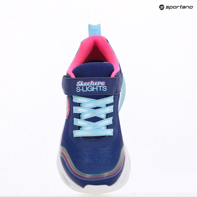 Gyerekcipő SKECHERS Cosmic Glow Rainbow Beam blue 3