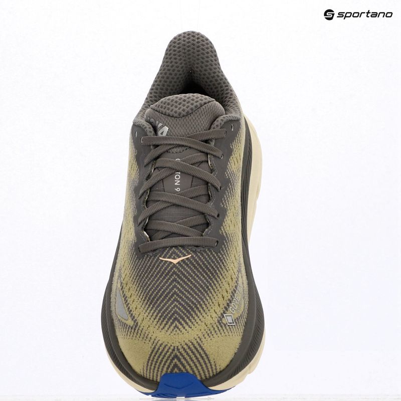 Férfi futócipők HOKA Clifton 9 GTX gravel/eggshell 18