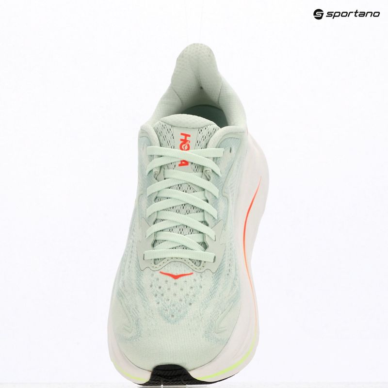 Női futócipők HOKA Clifton 10 sea glass/neon flame 9
