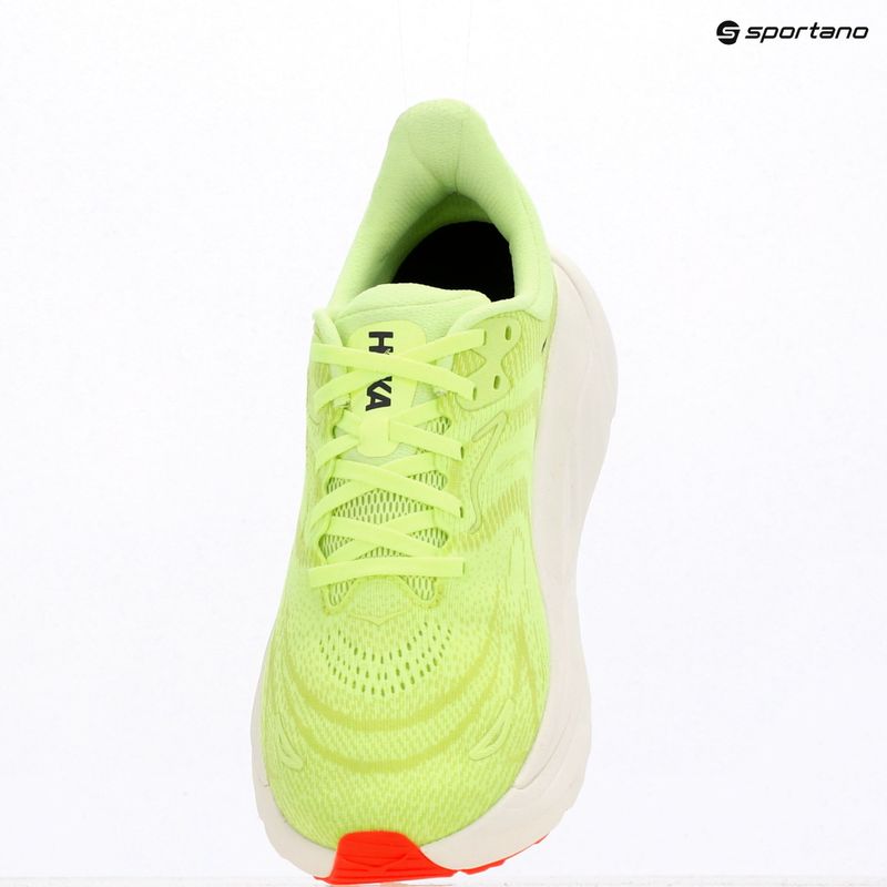 Férfi futócipők HOKA Arahi 8 neon yuzu/neon flame 10