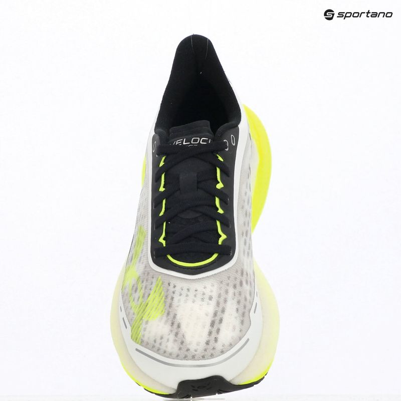 Férfi futócipő Under Armour Velociti Distance white/valiant green/black 3