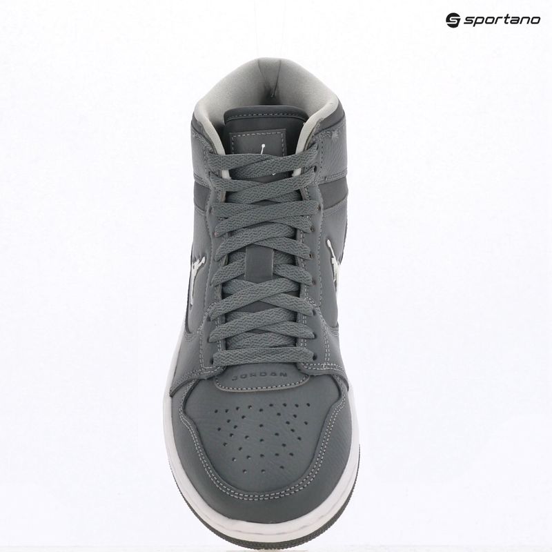 Férfi cipők Jordan Access Court Mid smoke grey/light smoke grey/white 10
