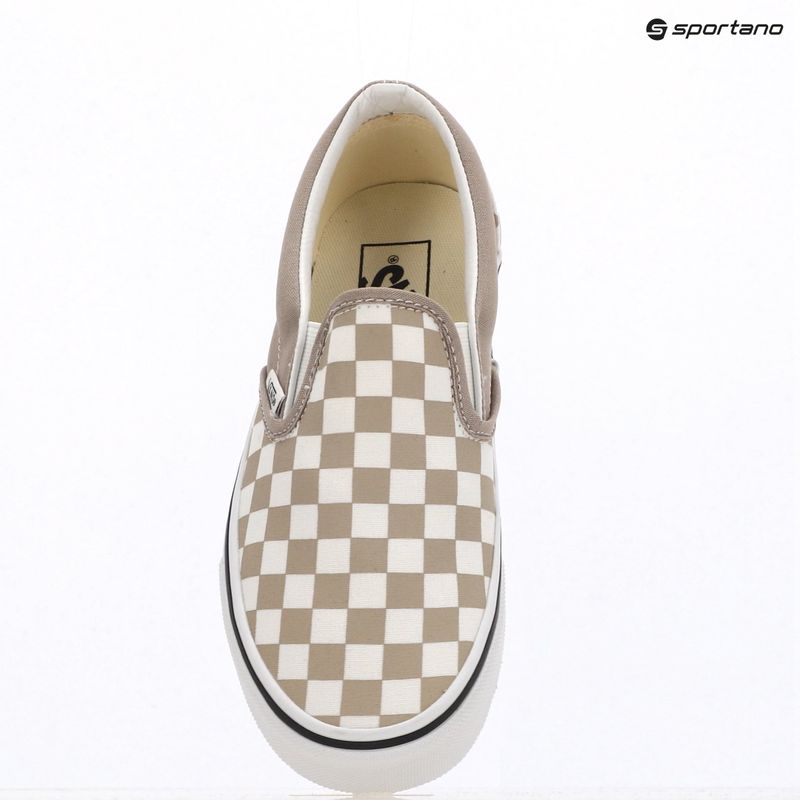 Vans Ua Classic Slip-On color theory checkerboard mushroom cipő 6
