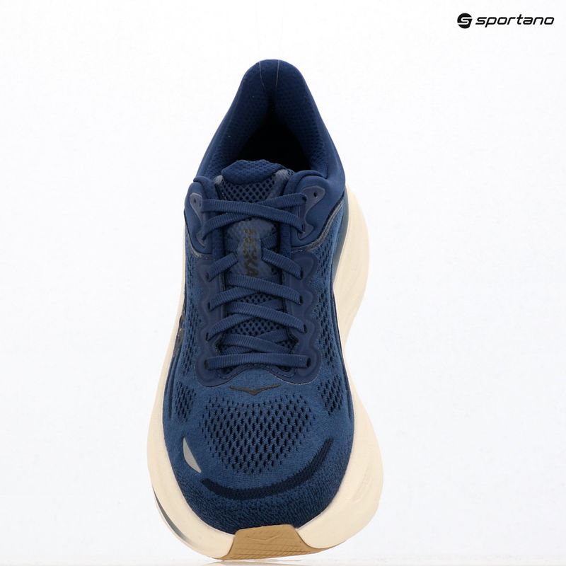 Férfi futócipő HOKA Bondi 9 Wide midnight blue/varsity navy 10