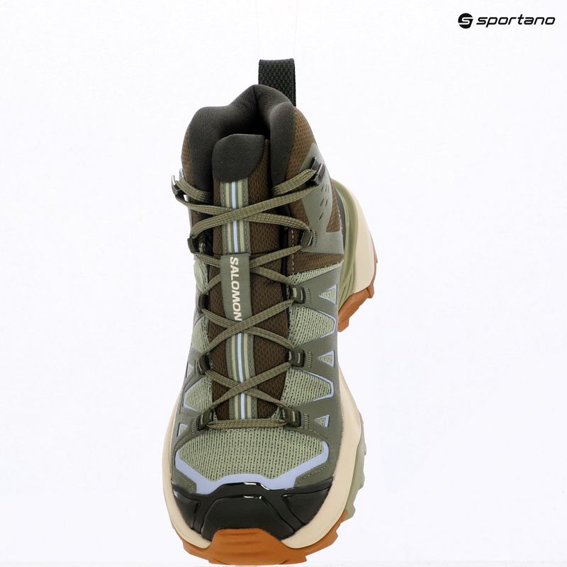 Női túrabakancs Salomon X Ultra 360 Edge Mid GTX tea/deep lichen green 8