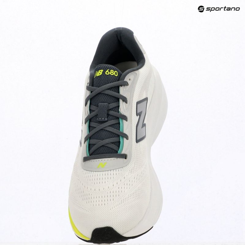 Férfi futócipő  New Balance Fresh Foam 680's V9 reflection/grey matter/alkaline green 9
