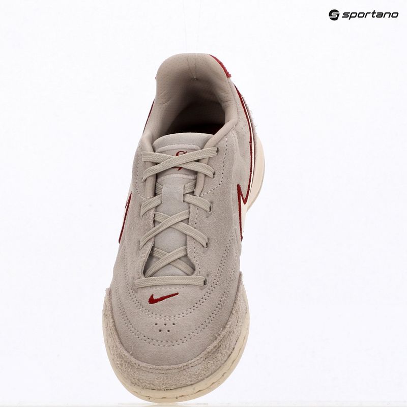 Gyerek focicipő Nike Tiempo Streetgato Premium Jr moon particle/team red/chalk 7