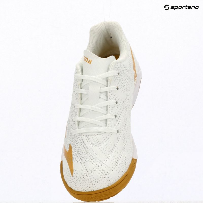 Gyerek focicipő Joma Evolution Jr 2602 IN white 9