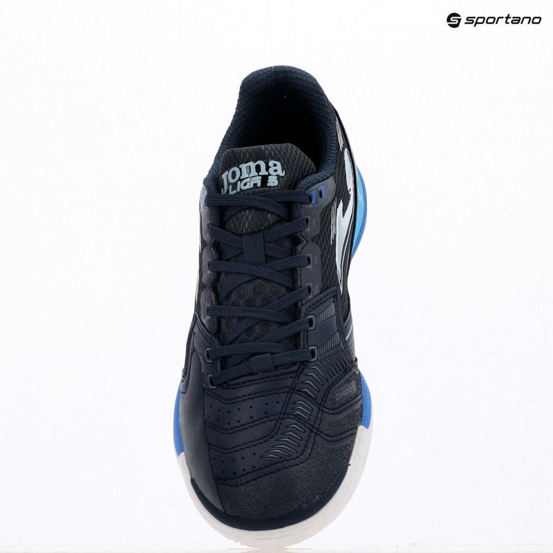 Férfi futballcipő Joma League 5 IN navy/blue 9