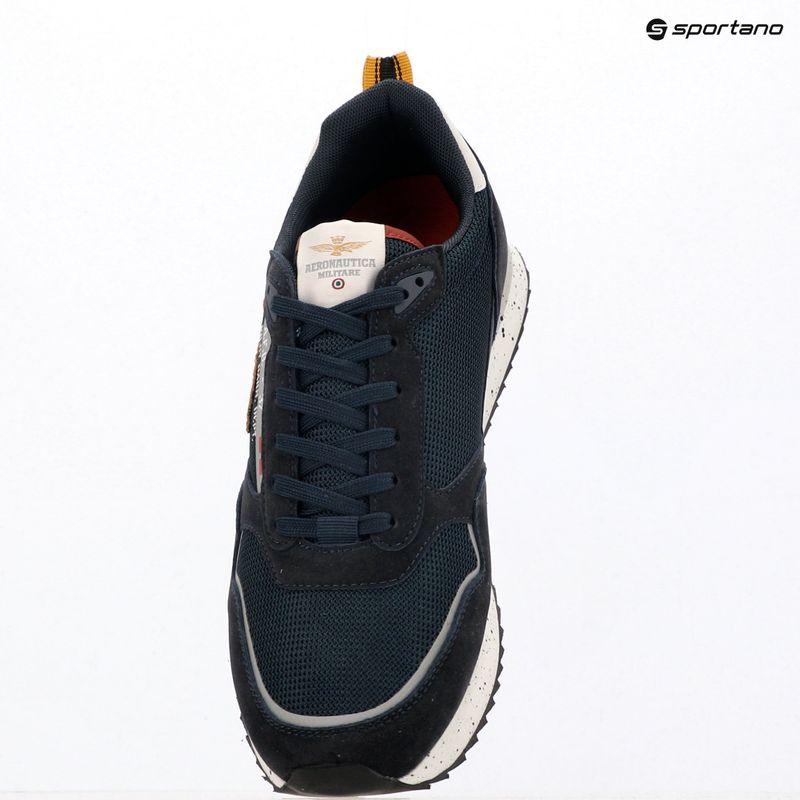 Férfi cipők Aeronautica Militare SC0288UCT03545 navy blue 9