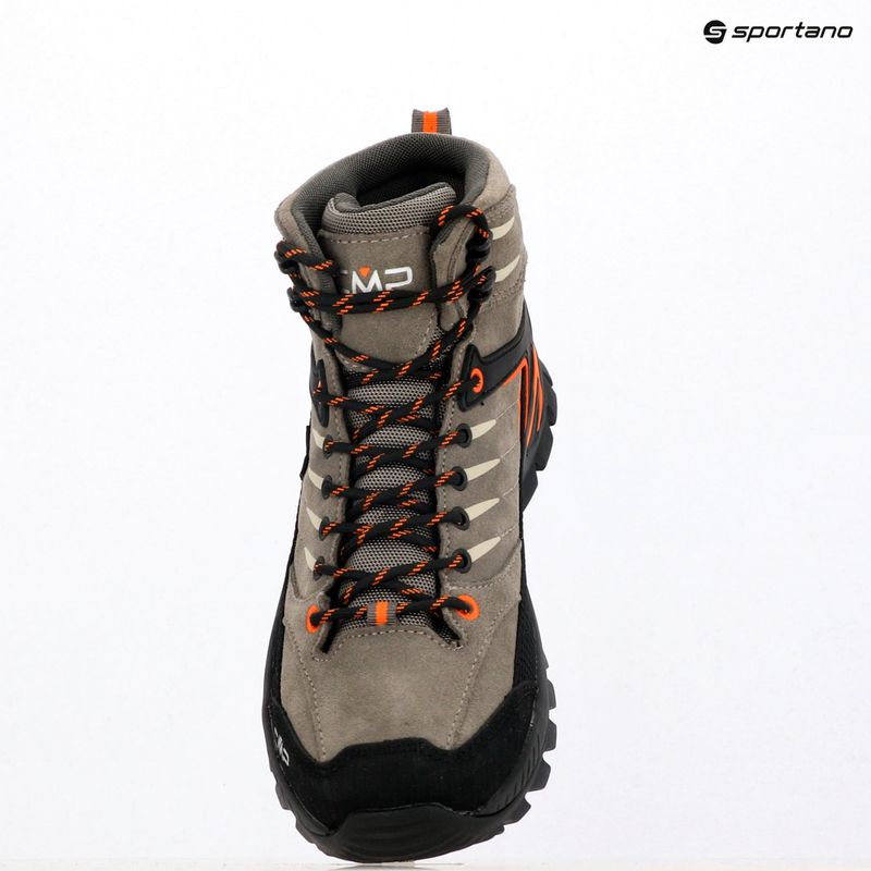 Férfi túrabakancs CMP Rigel 2.0 Mid Waterproof desert/flame 9