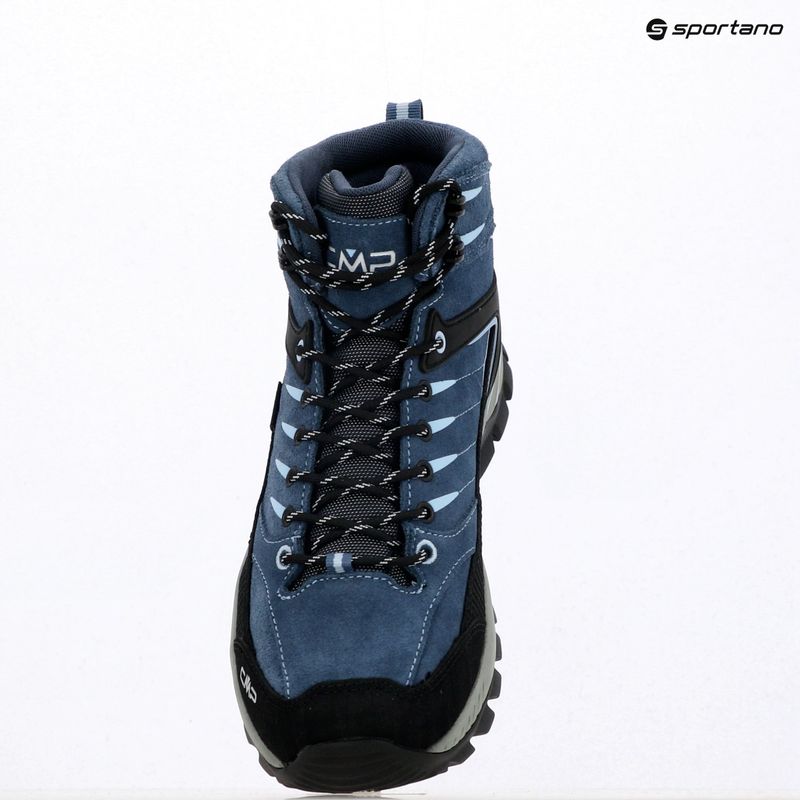 Női túracipő CMP Rigel 2.0 Mid Waterproof space/sky blue 9