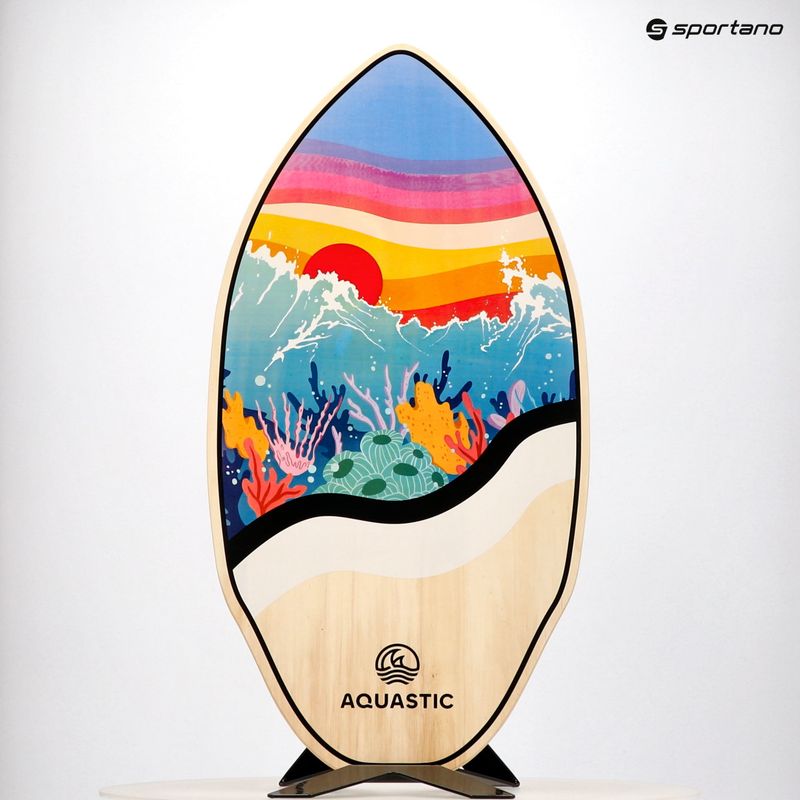 Skimboard deszka AQUASTIC Lagoon 39" colorful 6