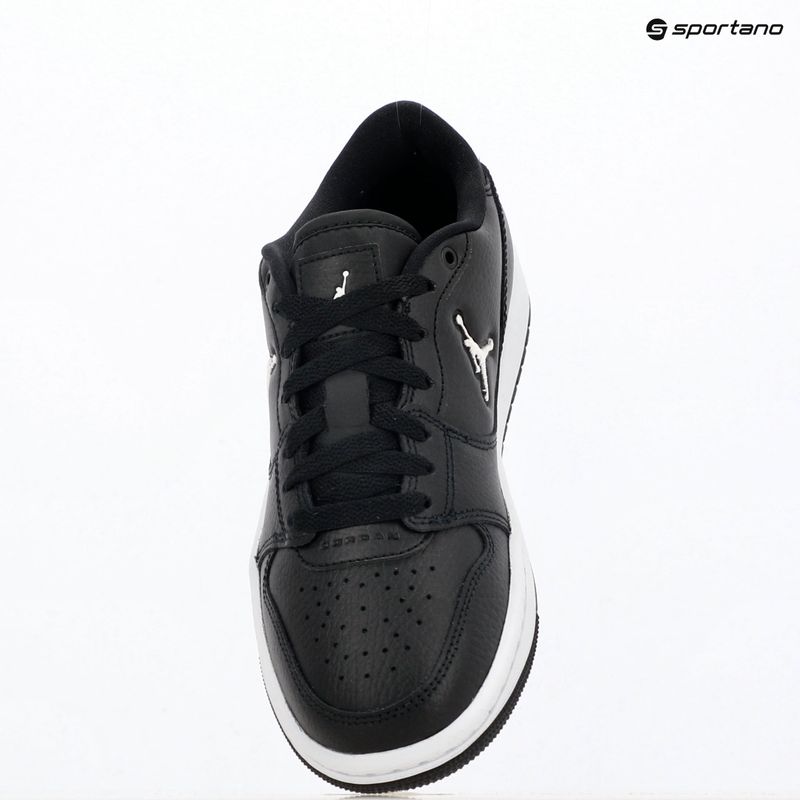 Gyerekcipő Nike Jordan Court Connect Low black/white 19