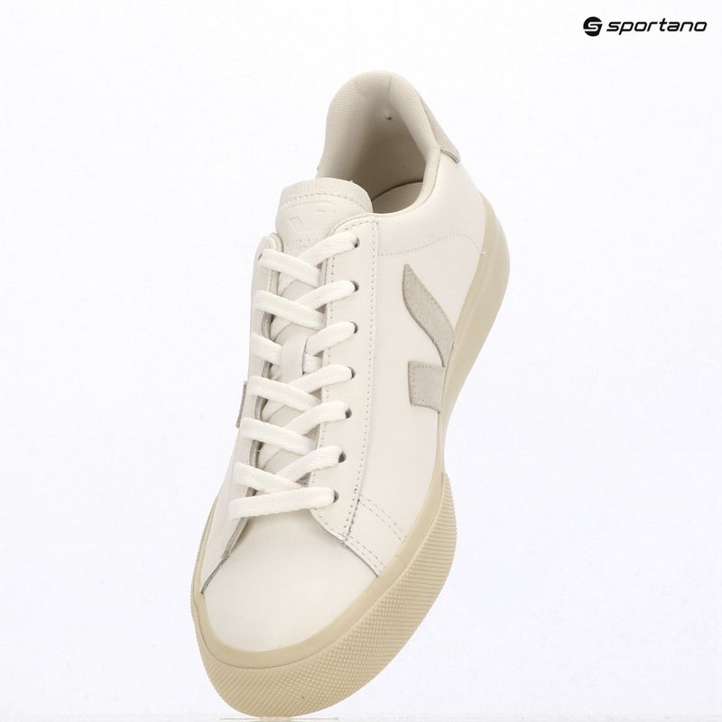 Férfi cipők VEJA Campo Leather extra white/natural suede 10