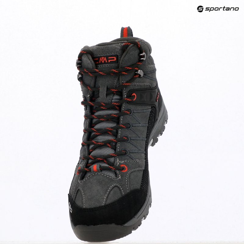 Gyerek túrabakancs CMP Rigel Mid Wp grey/ferrari 9