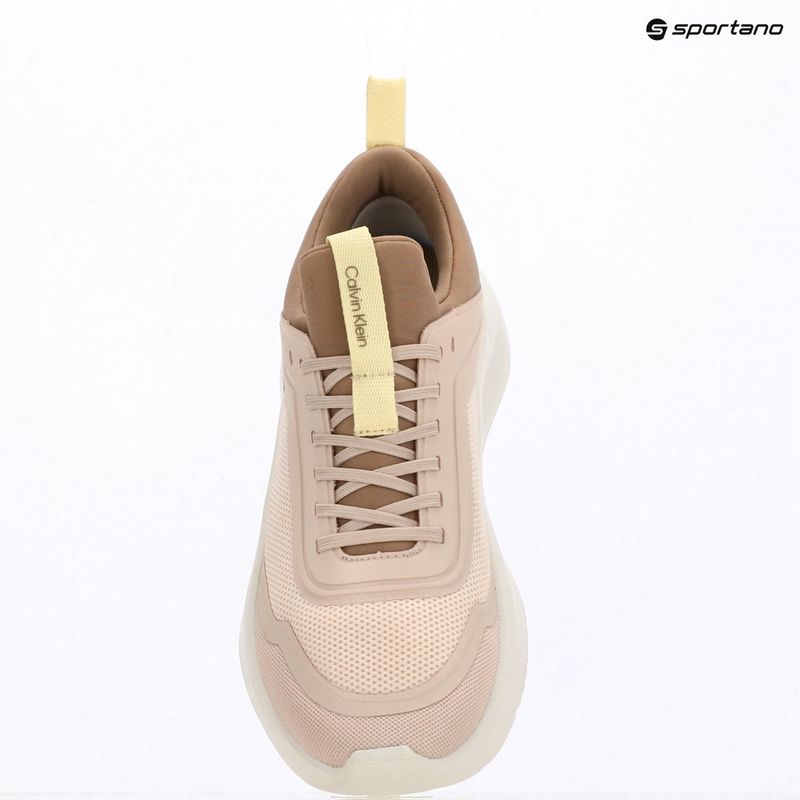 Női cipők Calvin Klein HW0HW03023 Light Runner Sock Mesh Lycra whisper pink/lemonade/silver mink 9