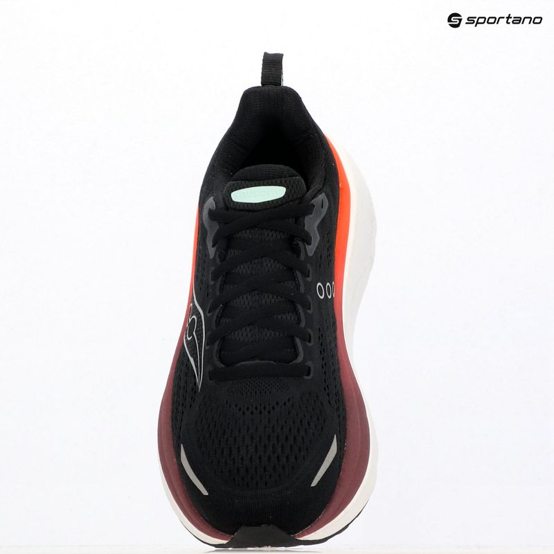 Férfi futócipő Saucony Hurricane 25 black/crimson 9