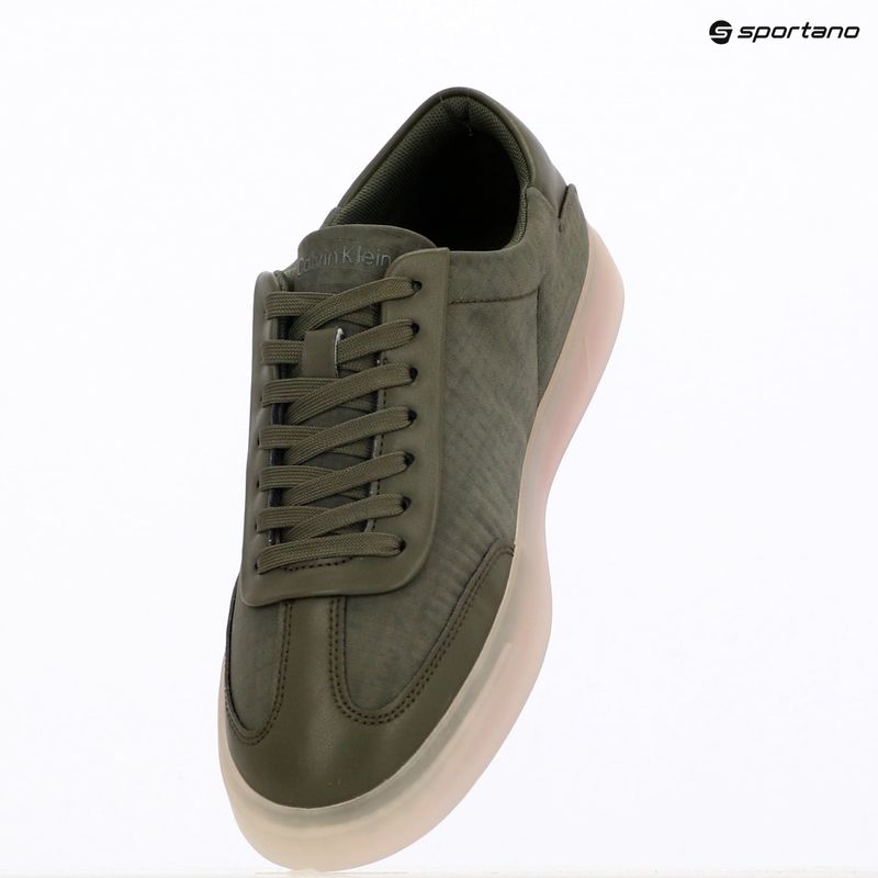 Női cipők Calvin Klein HW0HW02977 Low Pro Cups Laceup Ripst deep lichen green/pink yarrow 9