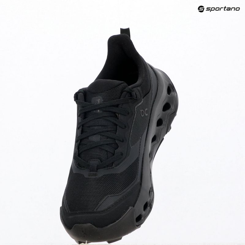 Női trekking cipők On Running Cloudhorizon 2 black/black 9