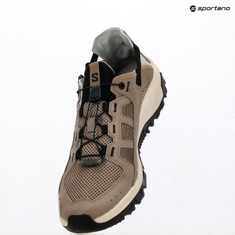 Salomon Techamphibian férfi túracipő 5 walnut/wrought iron/black 11