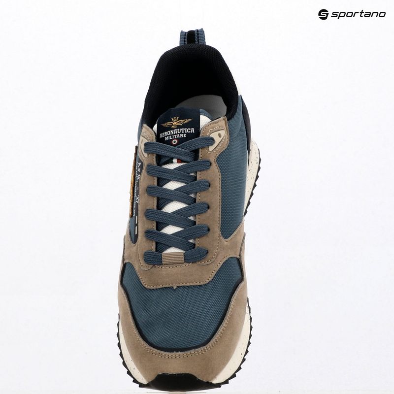 Férfi cipők Aeronautica Militare SC0288UCT03545 multicolor jeans/sand 9