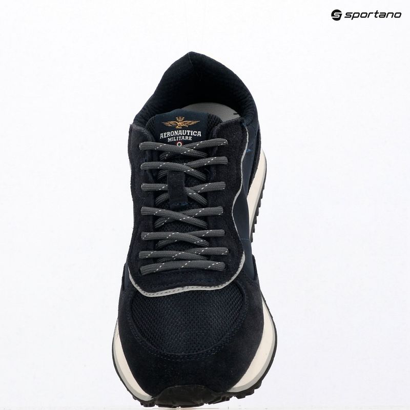 Férfi cipők Aeronautica Militare SC0320UPL00313 dark blue 9