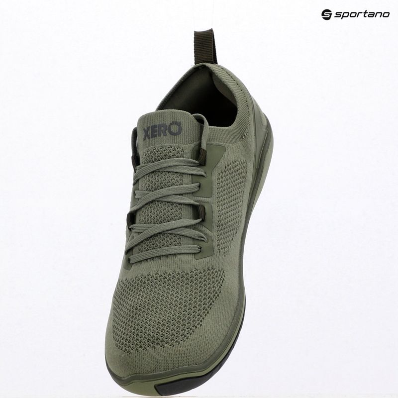 Férfi mezítlábas cipő Xero Shoes Nexus Knit oliva színű 12