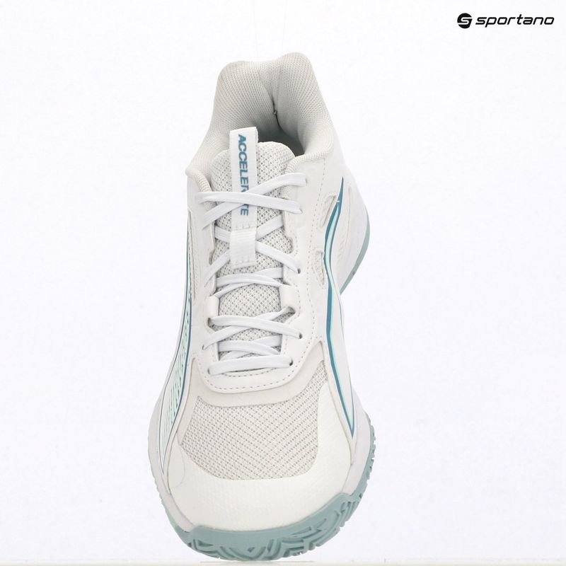 Kézilabdacipő PUMA Accelerate Pro 4 Game On puma white/baltic sea blue/fresh water 9