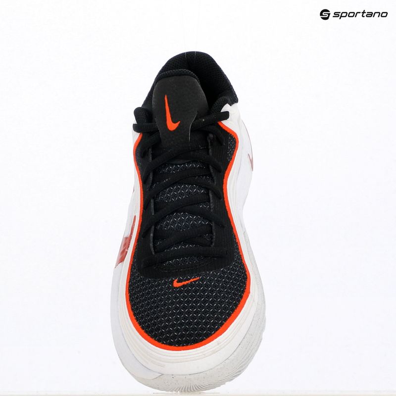 Férfi kosárlabda cipő Nike Precision 8 Low black/white/picante red 11
