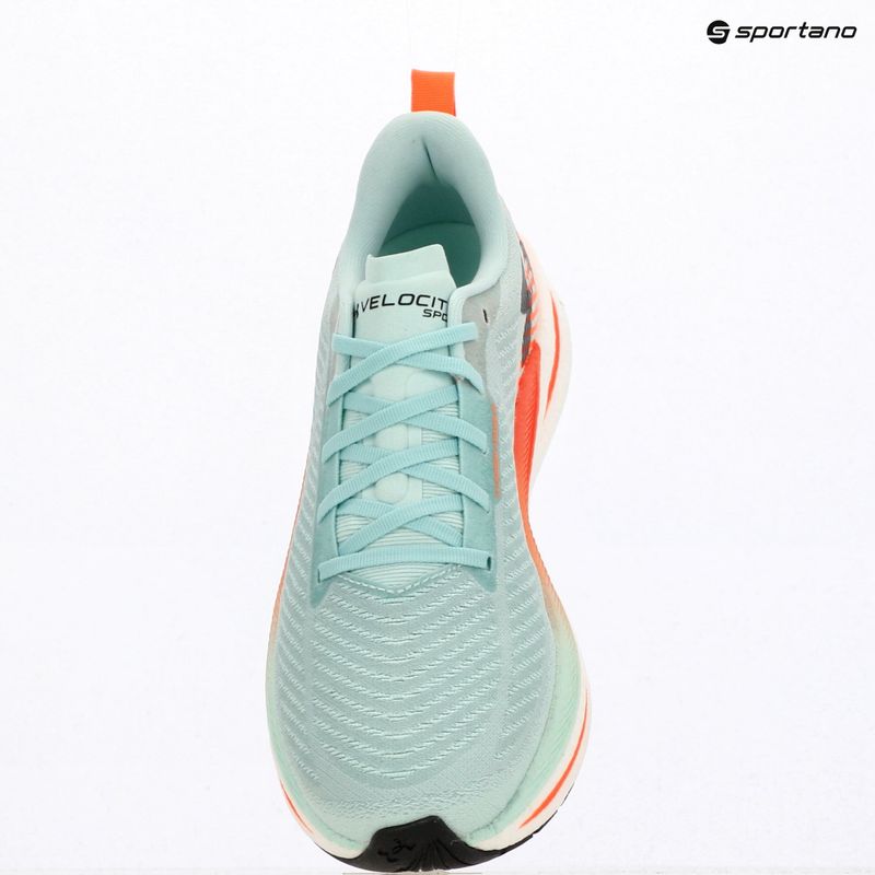 Férfi futócipő Under Armour Velociti SPD refresh mint/electric tangerine/mod gray 9