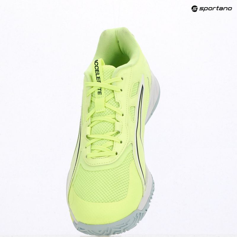 Kézilabdacipő PUMA Accelerate Pro 4 fizzy light/green terrain/light moss/puma white 9