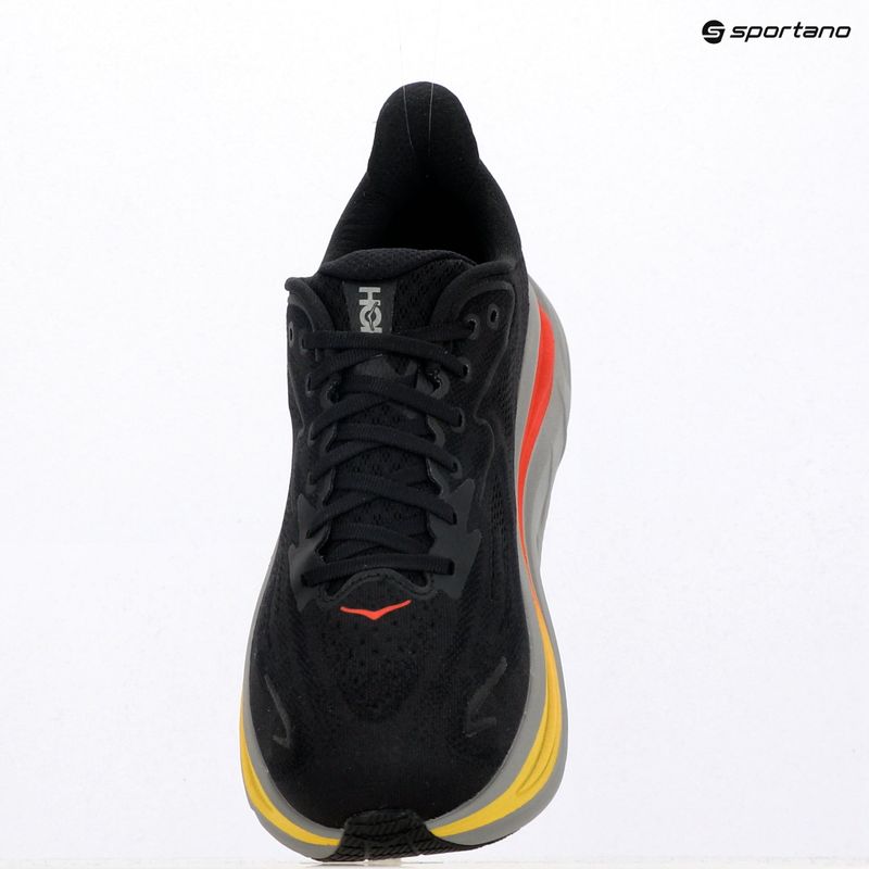 Férfi futócipő HOKA Clifton 10 black/grey 9
