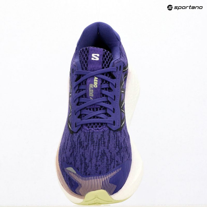 Női futócipő Salomon Aero Glide 4 deep blue/white/butterfly 9